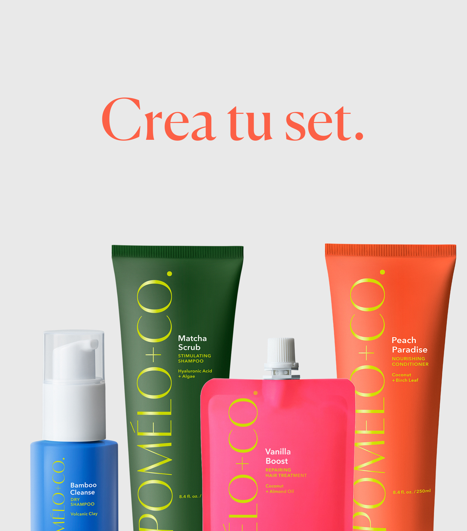 Crea tu set individual